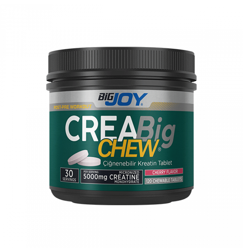 Bigjoy Creabig Chew Vişne 120 Chewable Tablet