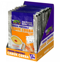 Big Joy Proteinli Çabuk Çorba 30 Gr 12 Adet
