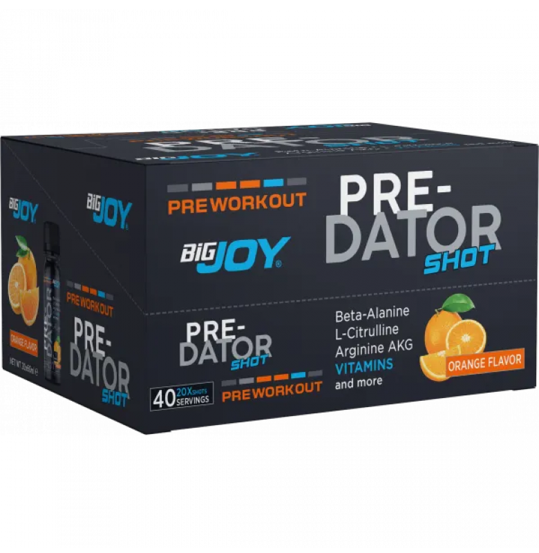 Big Joy Pre-dator Shot 60 mL x 20 Ampul