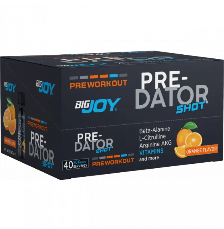 Big Joy Pre-dator Shot 60 mL x 20 Ampul