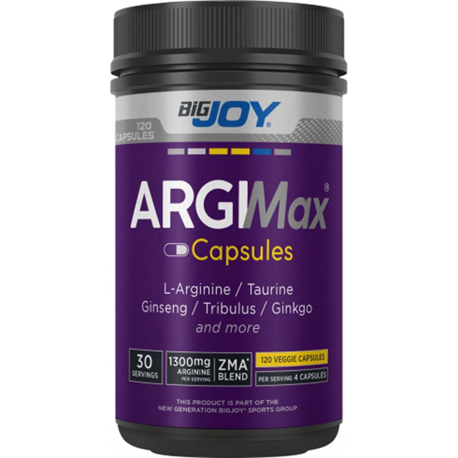 BigJoy Argimax Arginine 120 Kapsül