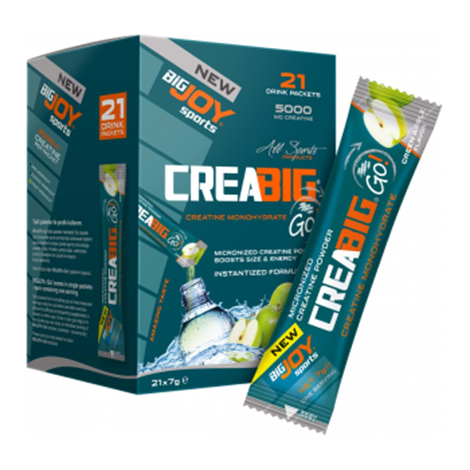 BigJoy Crea Big Creatin Go! 21 Drink Packets