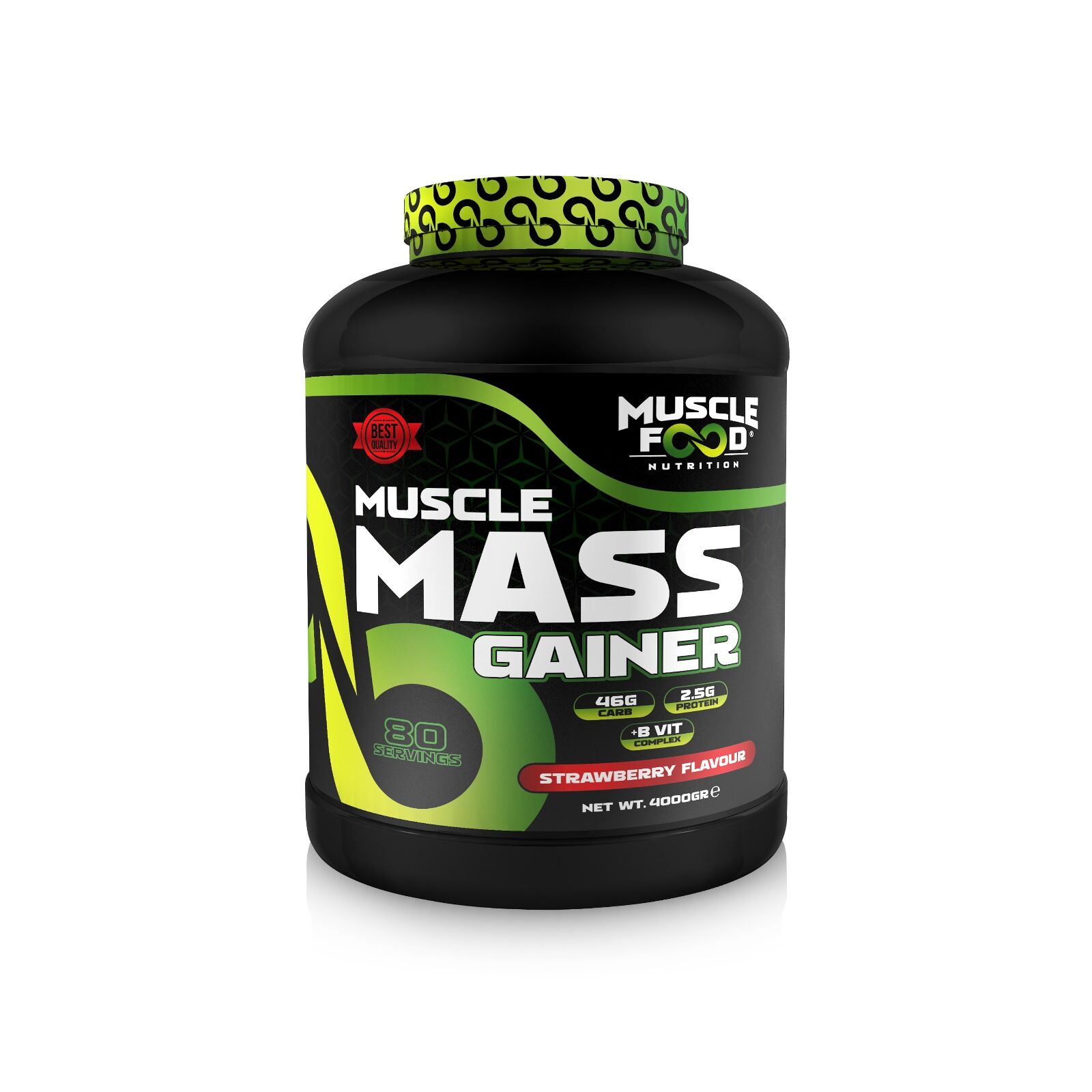 MUSCLE FOOD MASS GAİNER 4000 GR