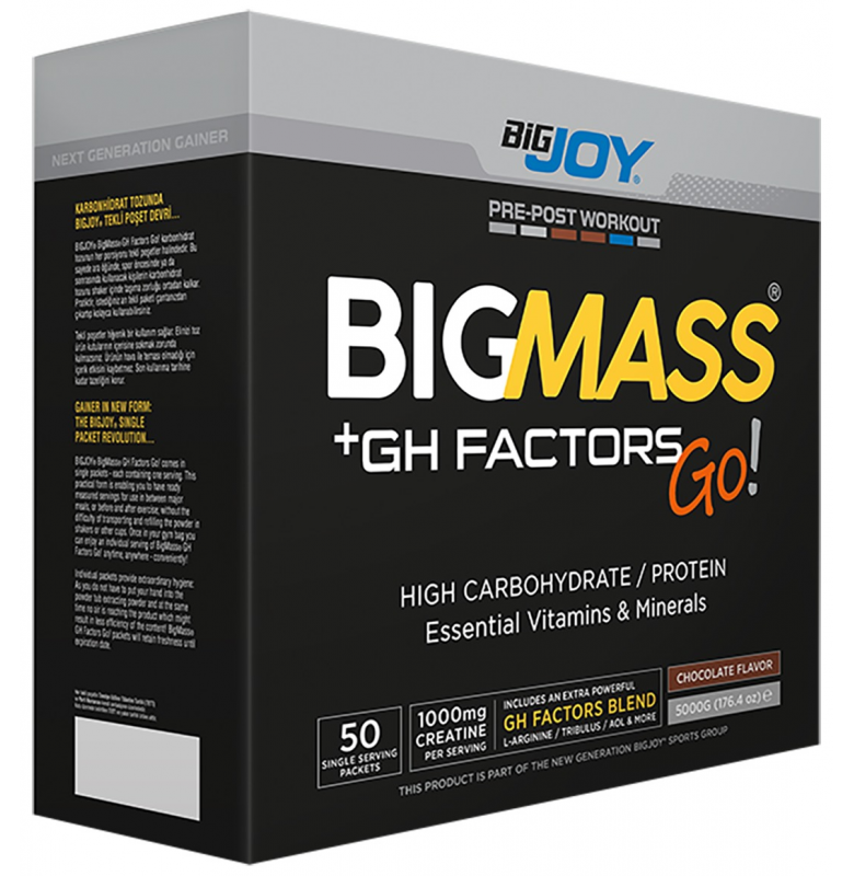 BigJoy Big Mass +GH Factors Go 5000 Gr 50 Saşe