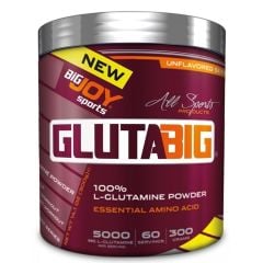 BigJoy Gluta Big %100 Glutamine Powder 300 Gr