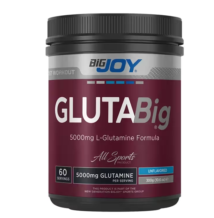 BigJoy Gluta Big %100 Glutamine Powder 300 Gr