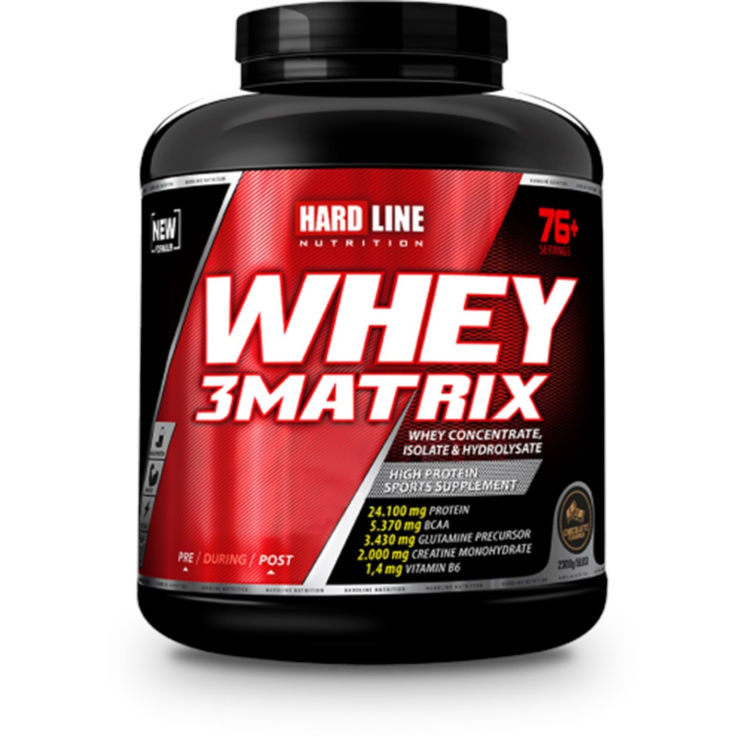 Hardline Whey 3 Matrix 2300 Gr