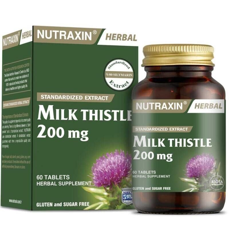 NUTRAXİN MİLK THİSTLE 60 TABLET