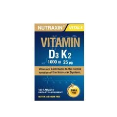 NUTAXİN VİTAMİN D3 K2 120 TABLET