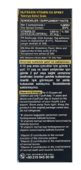 NUTRAXİN  D3 1000 IU 30 ML SPREY
