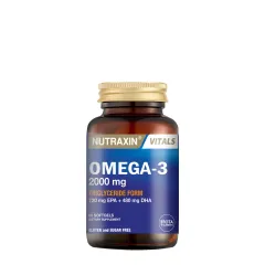 NUTRAXİN OMEGA 3 2000 Mg 60 KAPSÜL