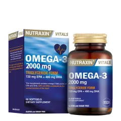 NUTRAXİN OMEGA 3 2000 Mg 60 KAPSÜL