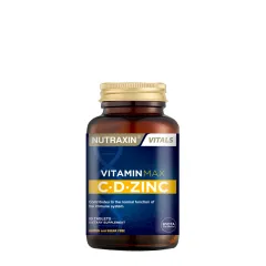 NUTRAXİN VİTAMİN  MAX C + D ÇİNKO 60 TABLET