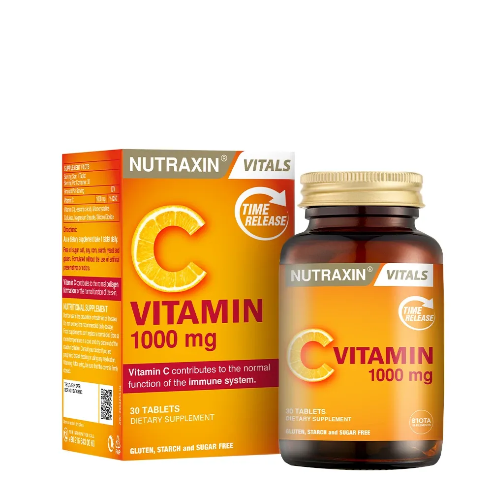 NUTRAXİN VİTAMİN C 1000 MG 30 TABLET