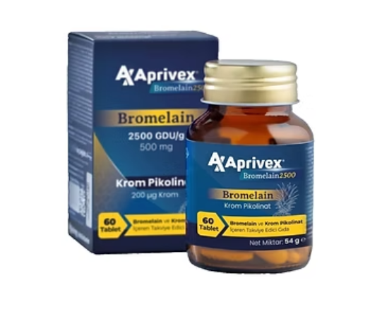 APRİVEX BROMELAİN 2500 GDU/G