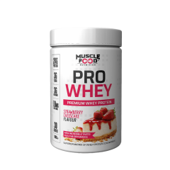 MUSCLE FOOD PROWHEY PROTEİN 900 GR ÇİLEK CHEESCAKE