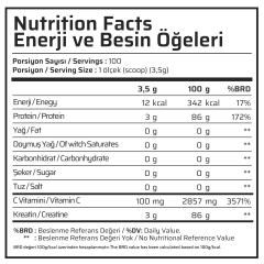 MUSCLE FOOD CREATİNE MONOHYDRATE 350 GR KARPUZ ÇİLEK