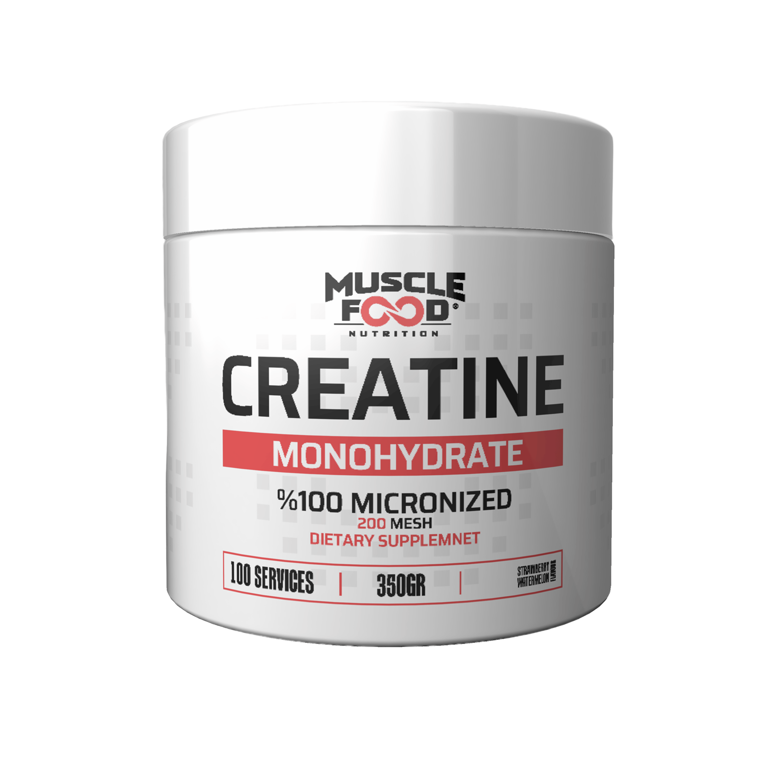 MUSCLE FOOD CREATİNE MONOHYDRATE 350 GR KARPUZ ÇİLEK