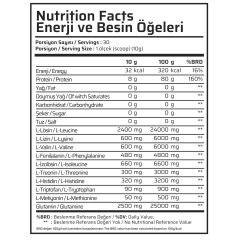 MUSCLE FOOD EAA+ GLUTAMİNE 300 GR ANANAS