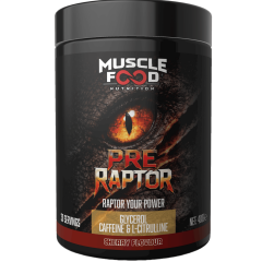 MUSCLE FOOD PRE-RAPTOR PREWORKOUT 480 GR VİŞNE