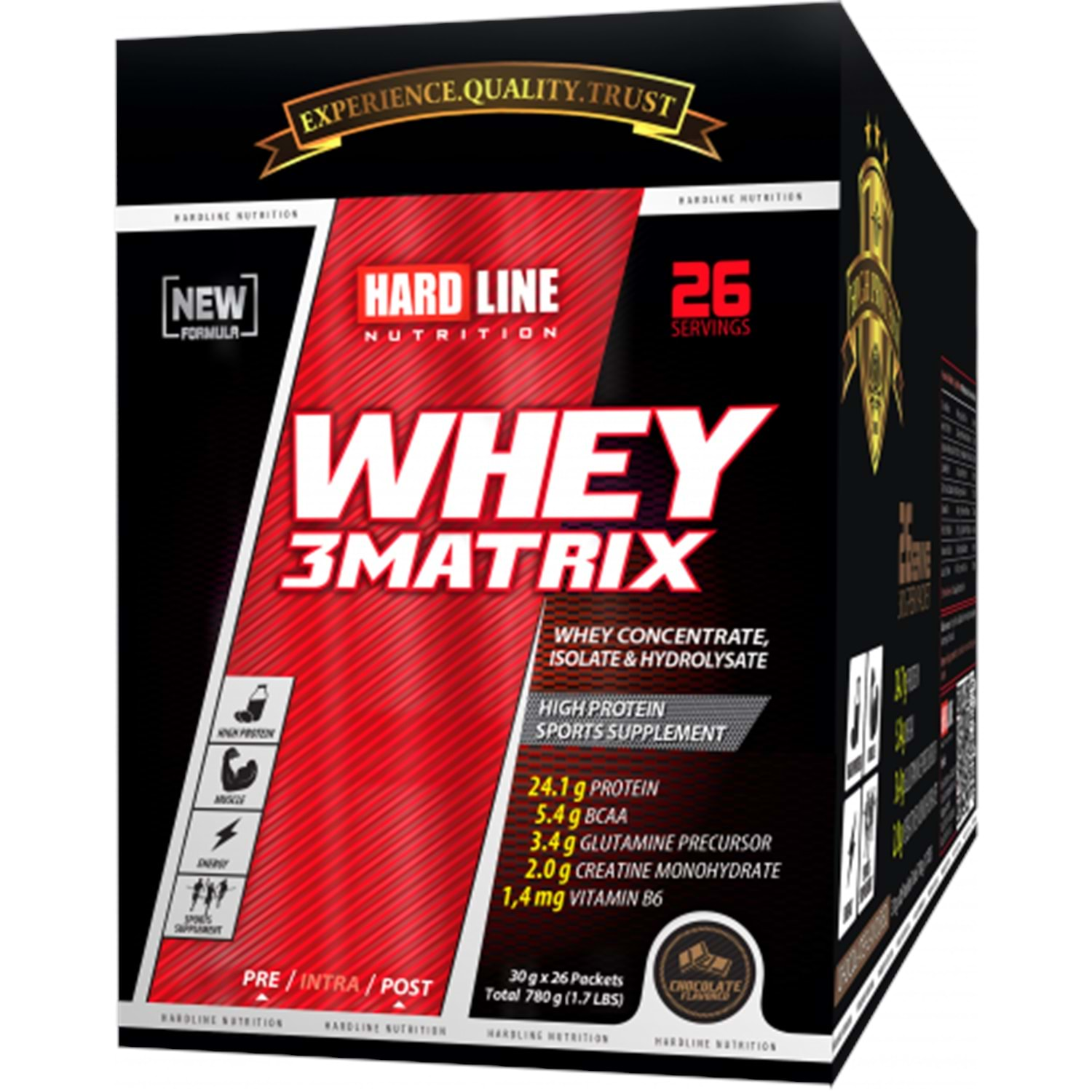 Hardline Whey 3 Matrix 30 Gr 26 Saşe