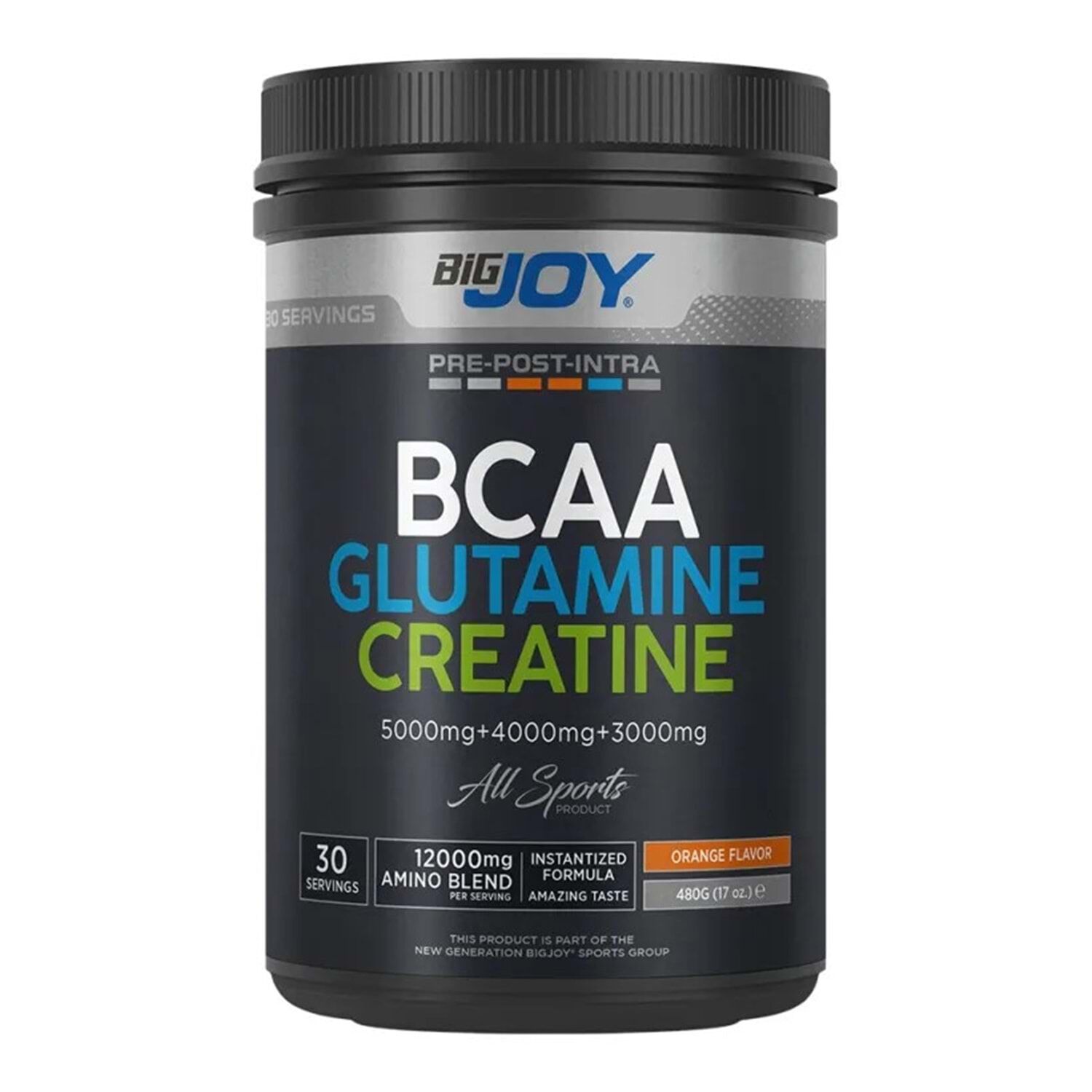 BİGJOY BCAA + GLUTAMİNE + CREATİNE480 GR