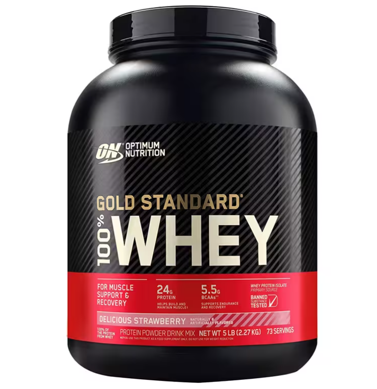 OPTİMUM GOLD STANDART WHEY PROTEİN ÇİLEK 2273 GR